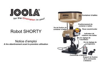 Robot SHORTY - Joola