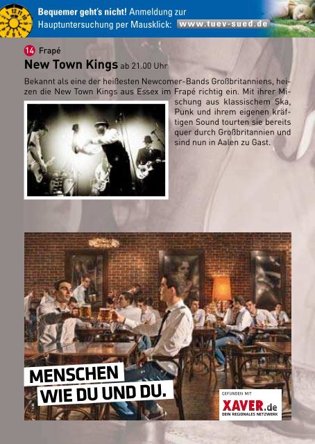 Programm 11. Aalener Kneipenfestival