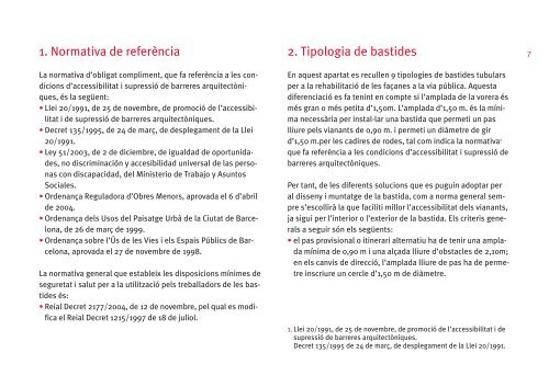 Manual de bastides. Mobilitat i accessibilitat