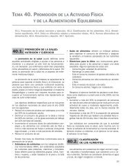 TEMA 40. PROMOCIÓN DE LA ACTIVIDAD FÍSICA Y ... - Grupo CTO
