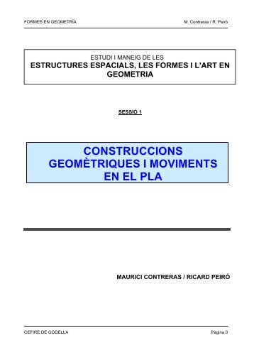 construccions geomètriques i moviments en el pla - mauricio contreras