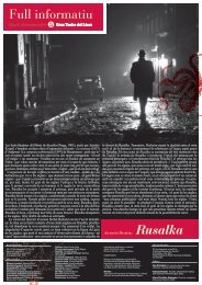 Full informatiu - Gran Teatre del Liceu