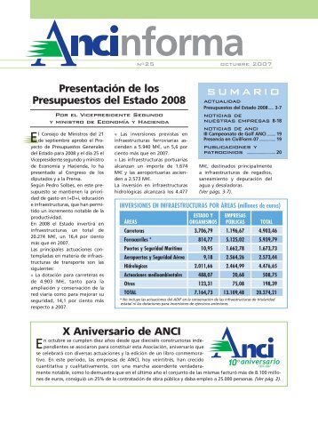 Imprimir ANCINFORMA 25 - Asociación Nacional de Constructores ...