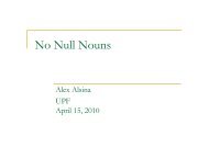 No Null Nouns - corpora@parles.upf