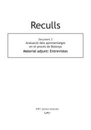 Reculls - ETC - Universitat Autònoma de Barcelona