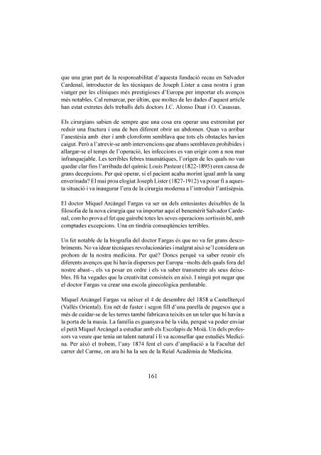 GIMBERNAT 46.p65 - Acadèmia de Medicina de Catalunya