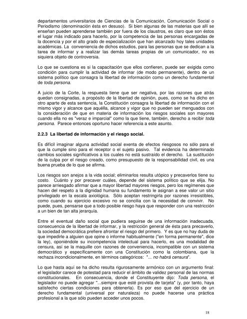 Corte Constitucional de Colombia Sentencia C-087/98 Referencia ...