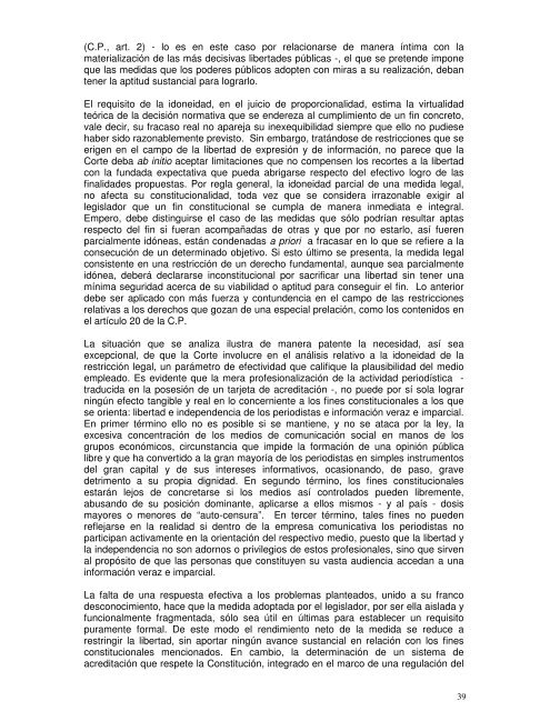 Corte Constitucional de Colombia Sentencia C-087/98 Referencia ...