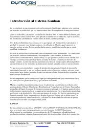 Introducción al sistema Kanban - Dynarax