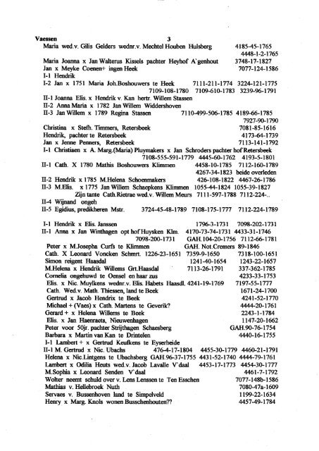 deel V - Genealogie in Limburg