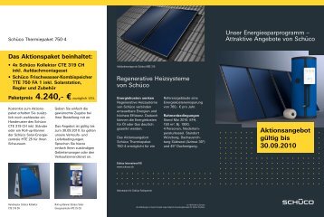 Solar Schüco Aktionspaket 9 (PDF) - Junghanns Heizung / Sanitär ...