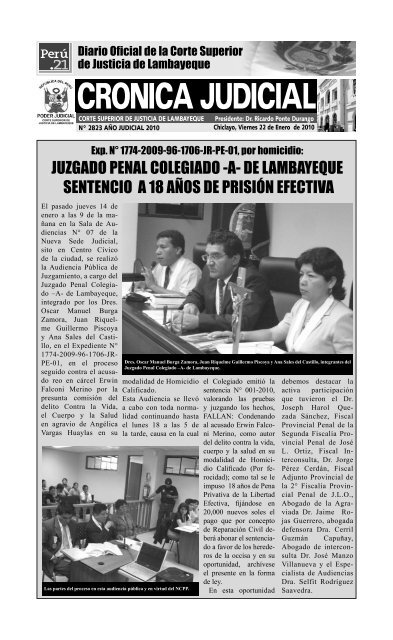 CRONICA JUDICIAL - s.peru21.pe - Perú 21