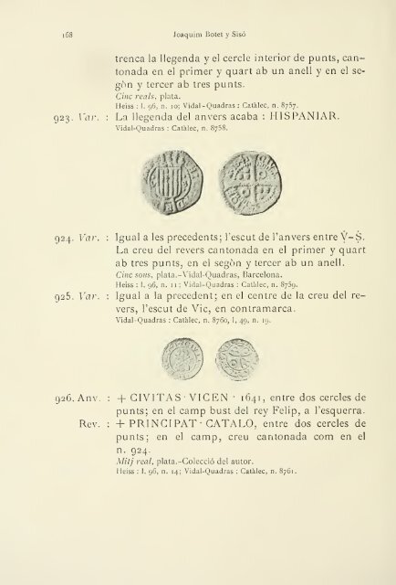 Les monedes catalanes - Medievalcoinage.com