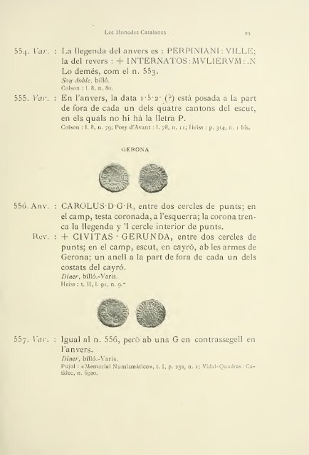 Les monedes catalanes - Medievalcoinage.com