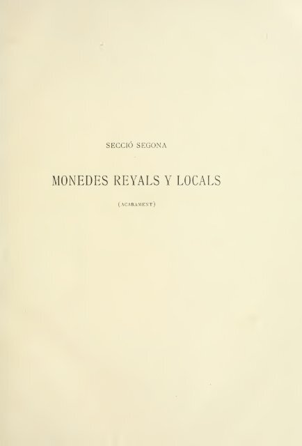 Les monedes catalanes - Medievalcoinage.com