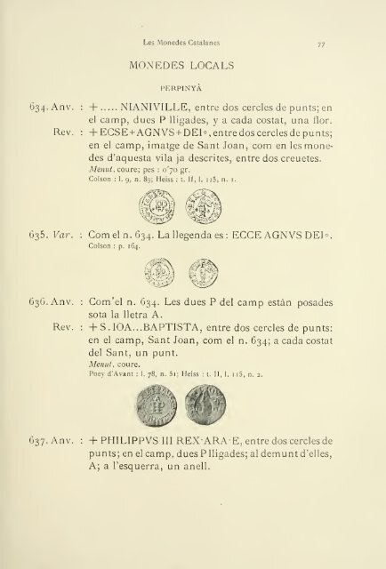 Les monedes catalanes - Medievalcoinage.com