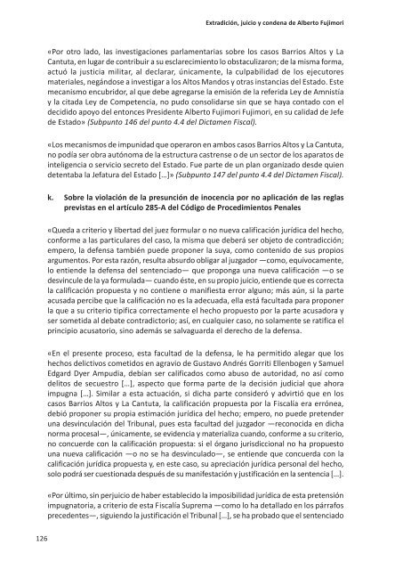 Libro Sentencia Fujimori b - Biblioteca Virtual del Genocidio Ayacucho