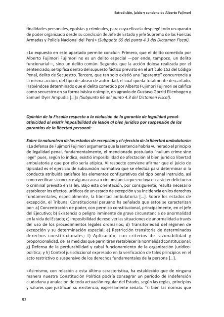 Libro Sentencia Fujimori b - Biblioteca Virtual del Genocidio Ayacucho