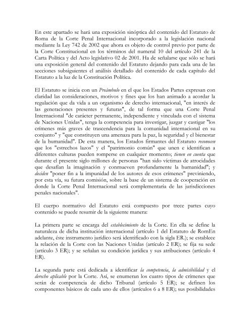 Sentencia C-578/02 CONTROL DE CONSTITUCIONALIDAD DE ...