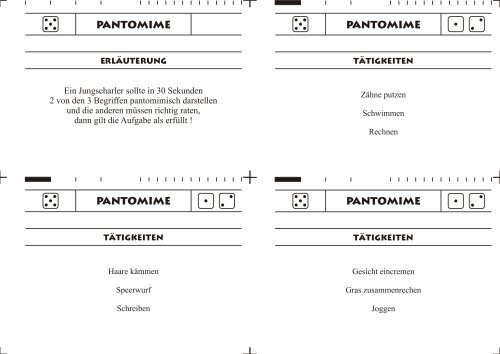 Begriffe Für Pantomime : Ferienactivity Deutsch Daf Arbeitsblatter - Pantomime, gestenreiche ...