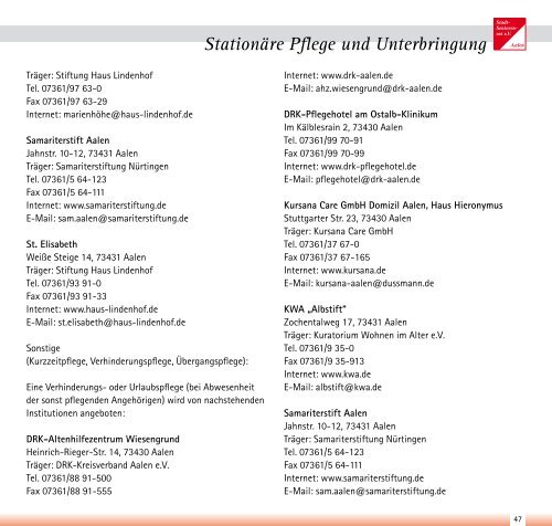 46 Stationare Pflege Und