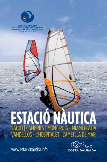 catalogue of product 2012 by nautical station - Estació Nàutica Salou