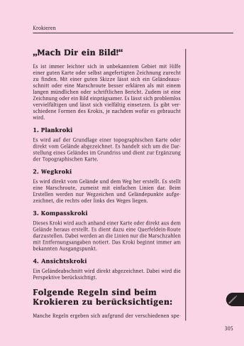 Häuptlingsbuch Krokieren - Jungschar.biz