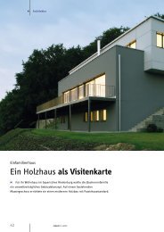 Ein Holzhaus als Visitenkarte - JURA Holzbau GmbH