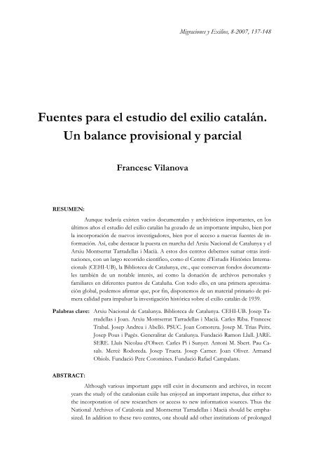 Traducciones al catalán y exilio franquista