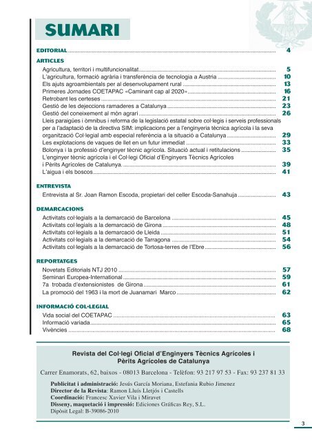 Versió en pdf - Col·legi Oficial d'Enginyers Tècnics Agrícoles de ...