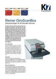 Reiner GiroScanBox - K7 it-solutions