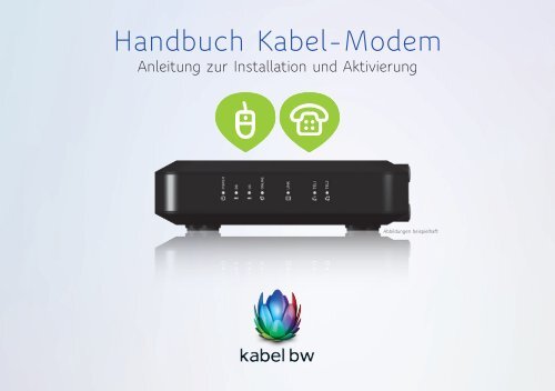 Handbuch Kabel-Modem - Kabel BW