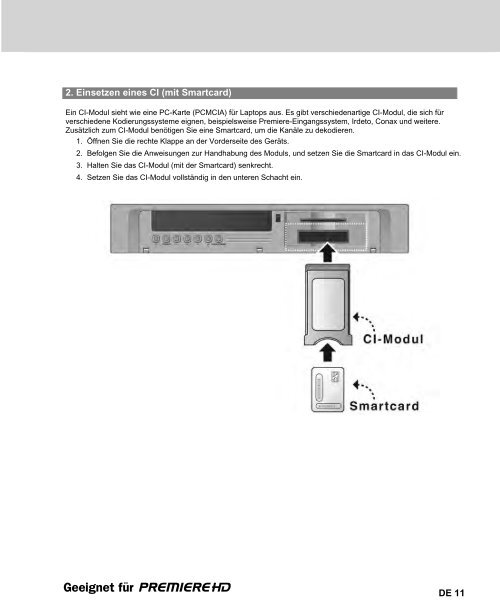 Humax PR-HD 1000 - Kabel BW