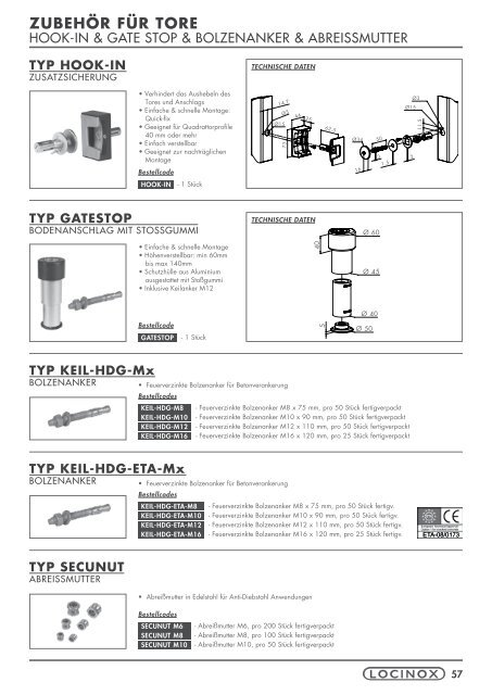 Locinox techn. PDF - Kaempfe Tortechnik