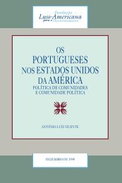 OS PORTUGUESES NOS EUA - Fundação Luso-Americana