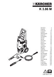 Original Filtre à eau 4.730-059 pour KARCHER K 4.80m plus
