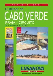 Cabo Verde - Lusanova Tours