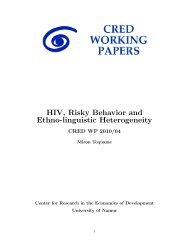 HIV, Risky Behavior and Ethno-linguistic Heterogeneity