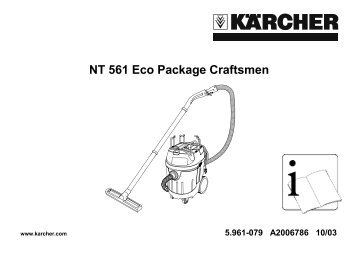 NT 561 Eco Package Craftsmen - Kärcher