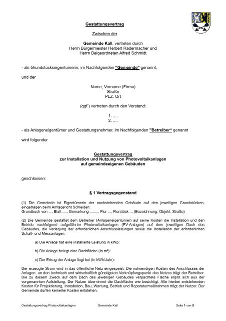 Nutzungsvertrag Grundstück Muster Kostenlos / Mietvertrag Fur Gewerblich Genutzte Raume Und ...