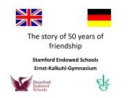 The story of 50 years of SES/EKG - Ernst-Kalkuhl-Gymnasium Bonn