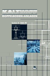 Prospekt System K1060PB - Kalthoff GmbH