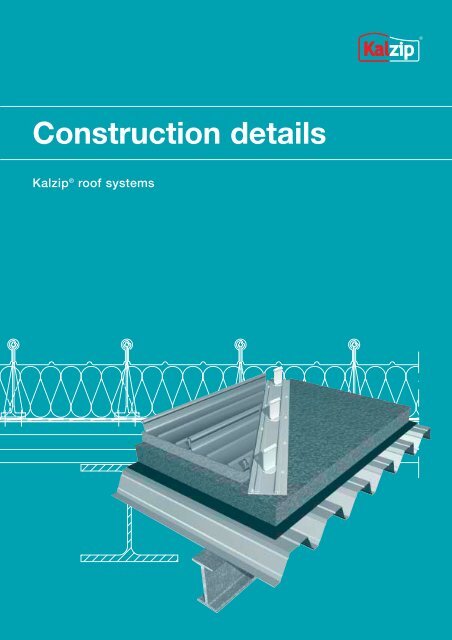 Construction details - Kalzip