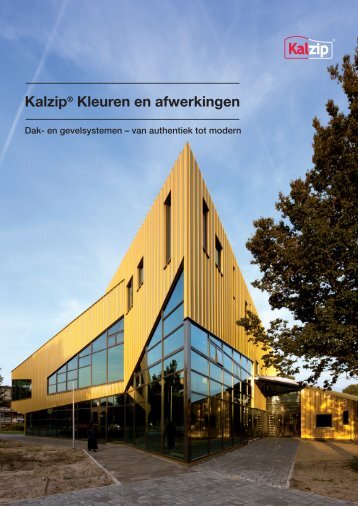 Kalzip® Kleuren en afwerkingen - NBD-online