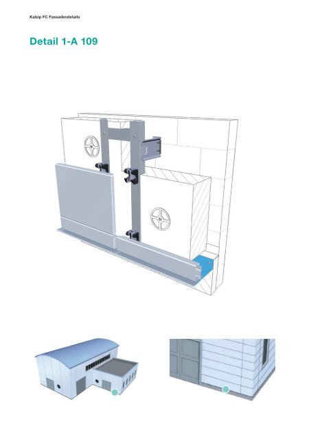 Kalzip® FC Fassadendetails