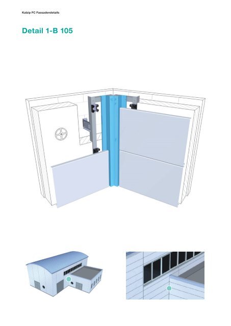 Kalzip® FC Fassadendetails