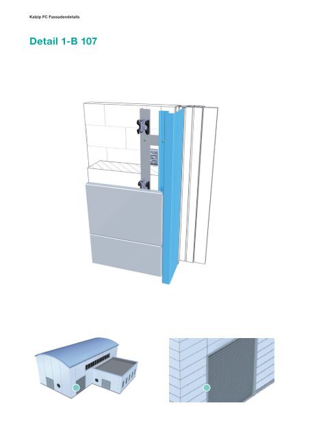 Kalzip® FC Fassadendetails