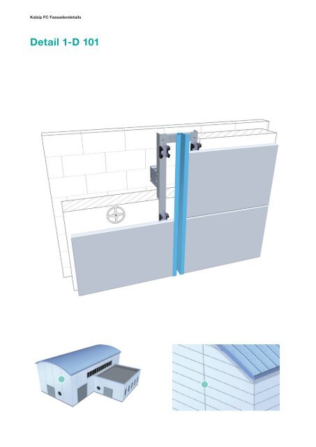 Kalzip® FC Fassadendetails