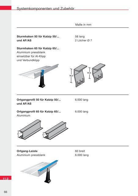 Kalzip® Montagerichtlinie