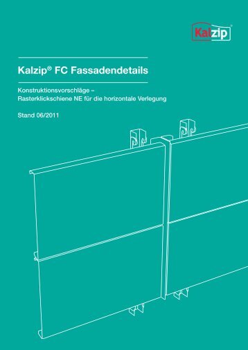 Kalzip® FC Fassadendetails